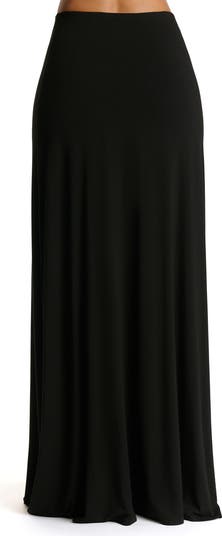 Smooth Flare Maxi Skirt