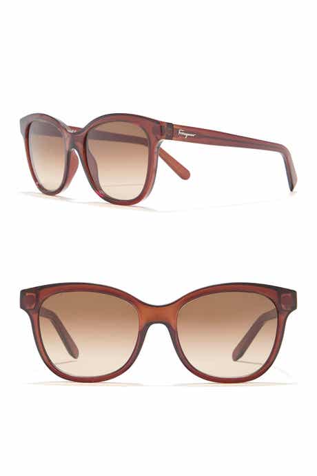 55mm Plastic Cat Eye Sunglasses