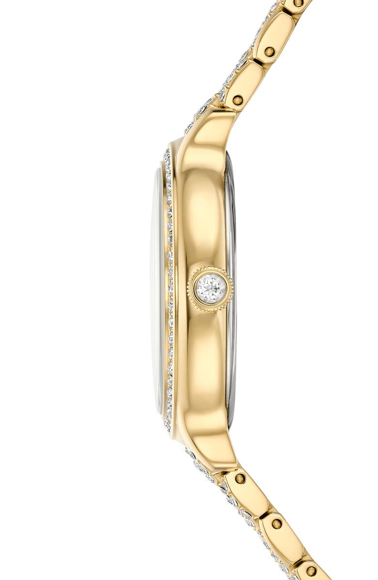 Swarovski Imber Bracelet Watch, 31mm, Alternate, color, Gold