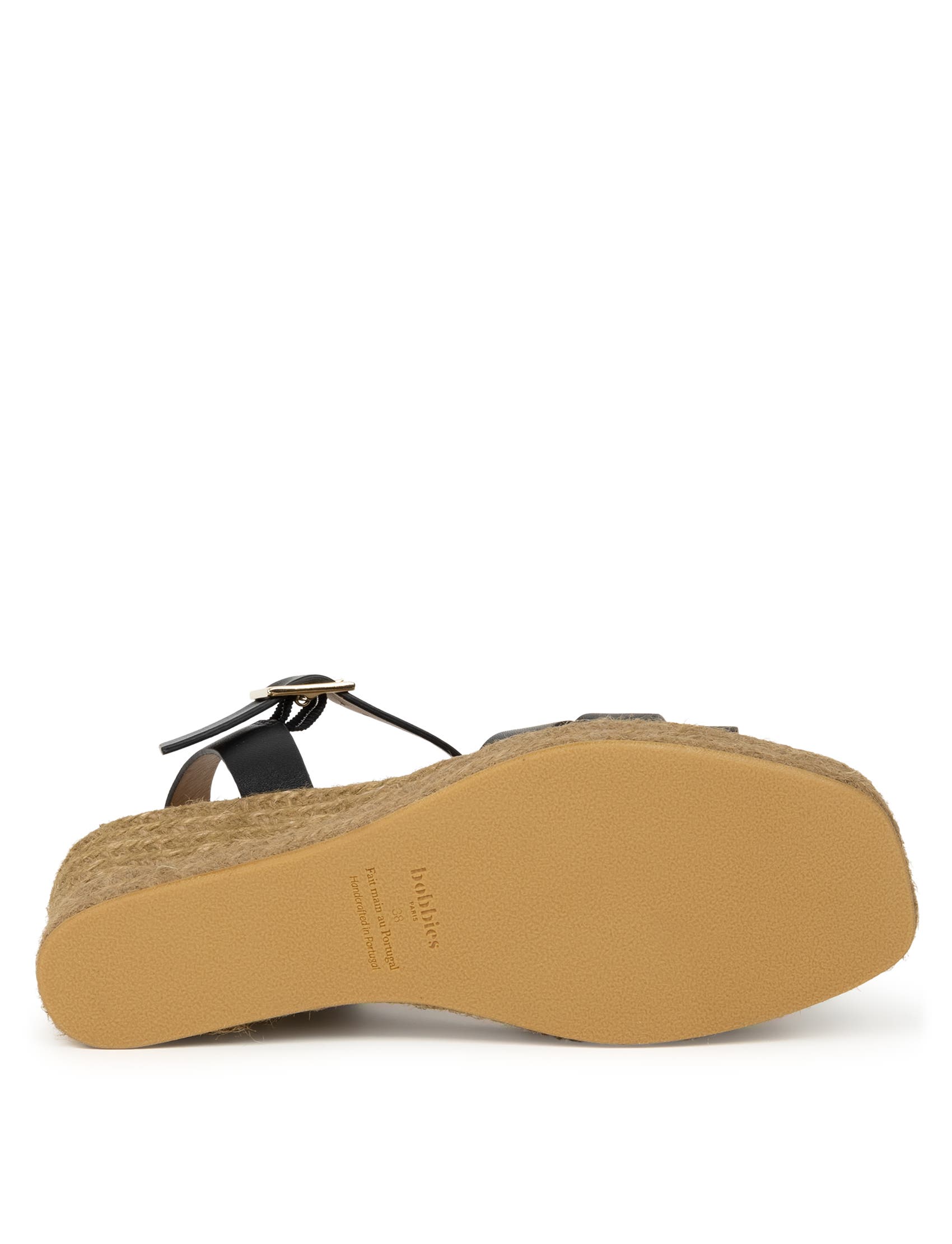 Hisa Espadrille Wedges, Alternate, color, Passion Black
