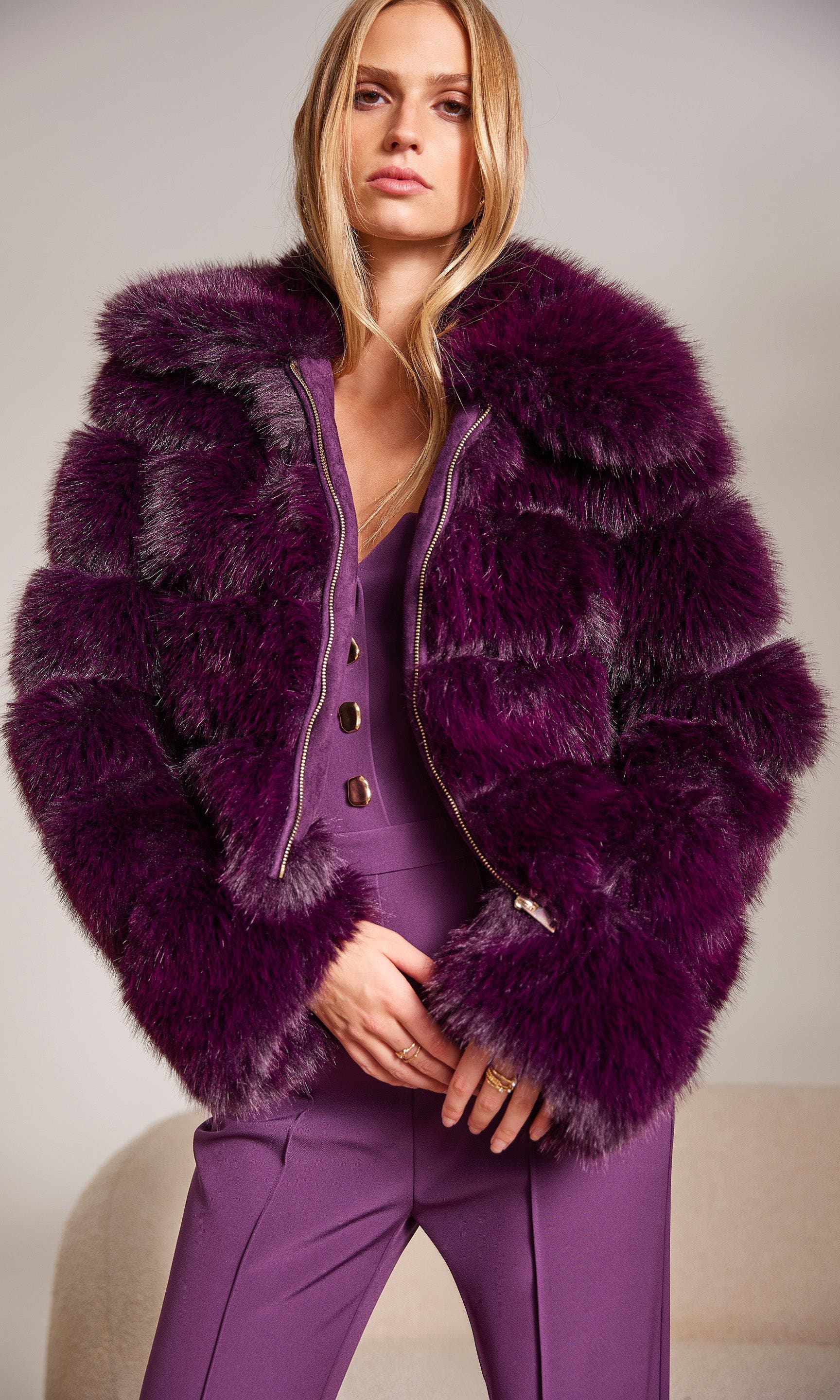 Generation Love Madison Faux Fur Jacket (Women) | Nordstrom