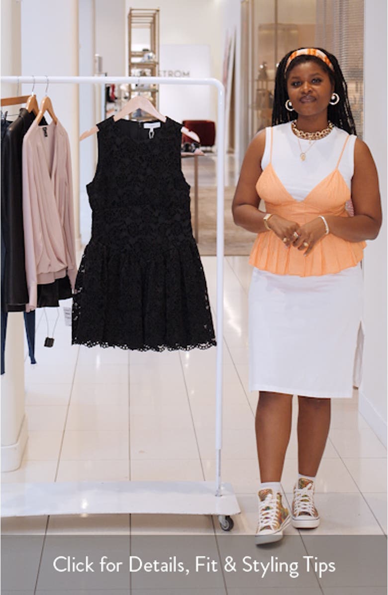 Elisie Lace Fit & Flare Cocktail Dress, sales video thumbnail