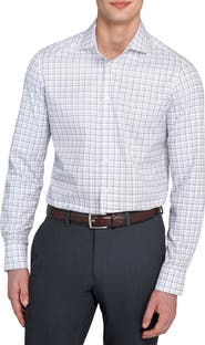 W.R.K Slim Fit Plaid Reworked Dress Shirt