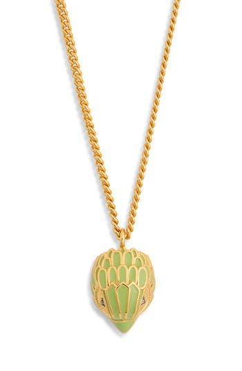 KURT GEIGER KURT GEIGER LONDON ENAMEL EAGLE PENDANT NECKLACE
