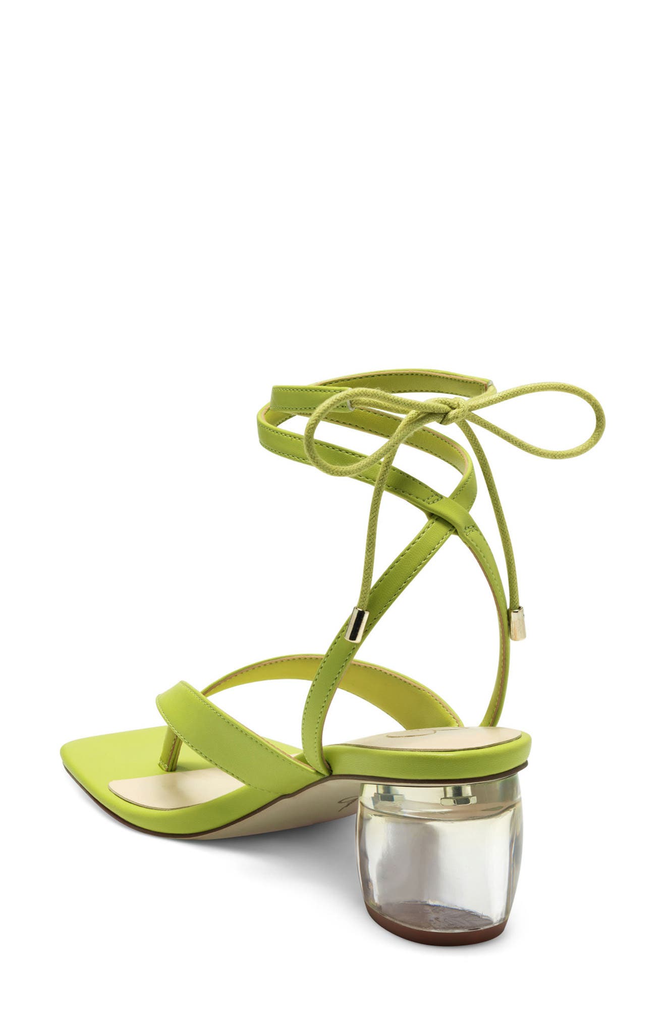 Sitelli Ankle Strap Sandal, Alternate, color, SPRING GREEN
