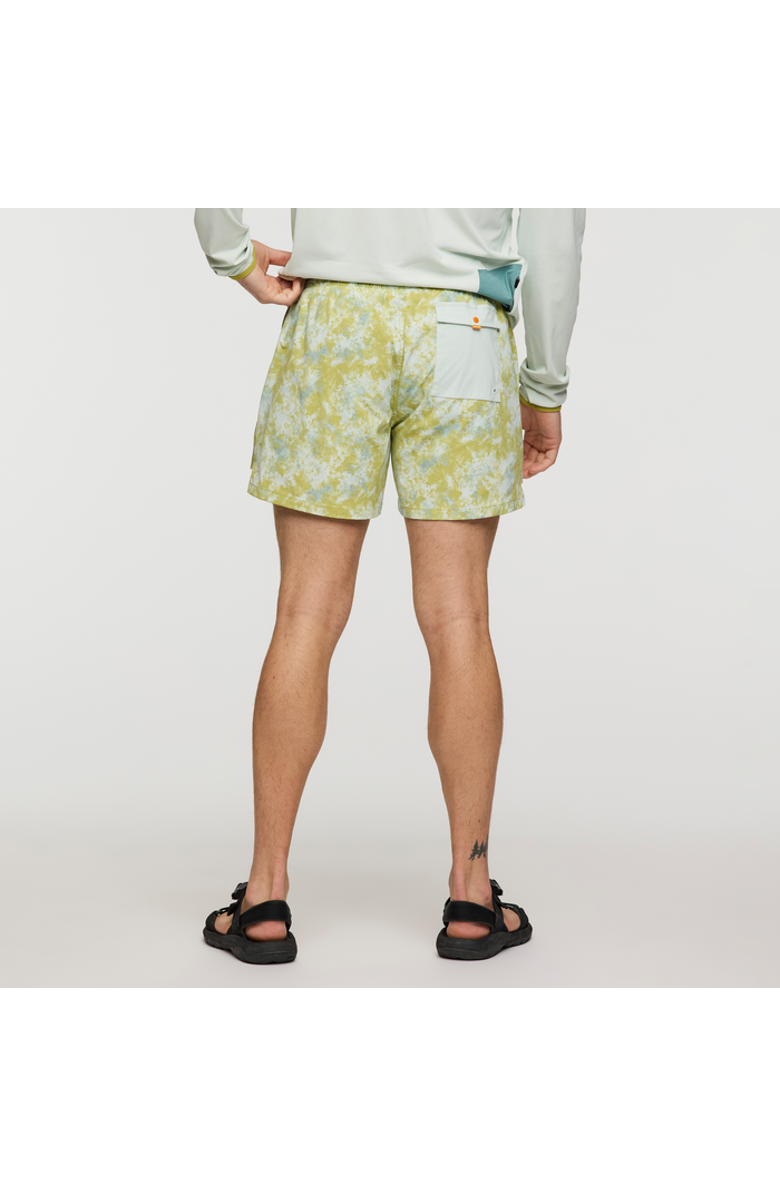 Cotopaxi Brinco 5" Short - Print - Men's, Alternate, color, Galactic Lemongrass