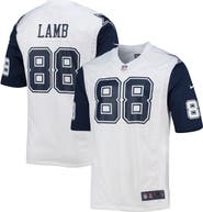 Nike Men's Nike CeeDee Lamb White Dallas Cowboys Alternate Game Jersey