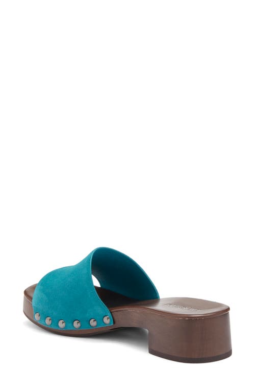 Jeffrey Campbell Cambrie Slide Sandal In Blue