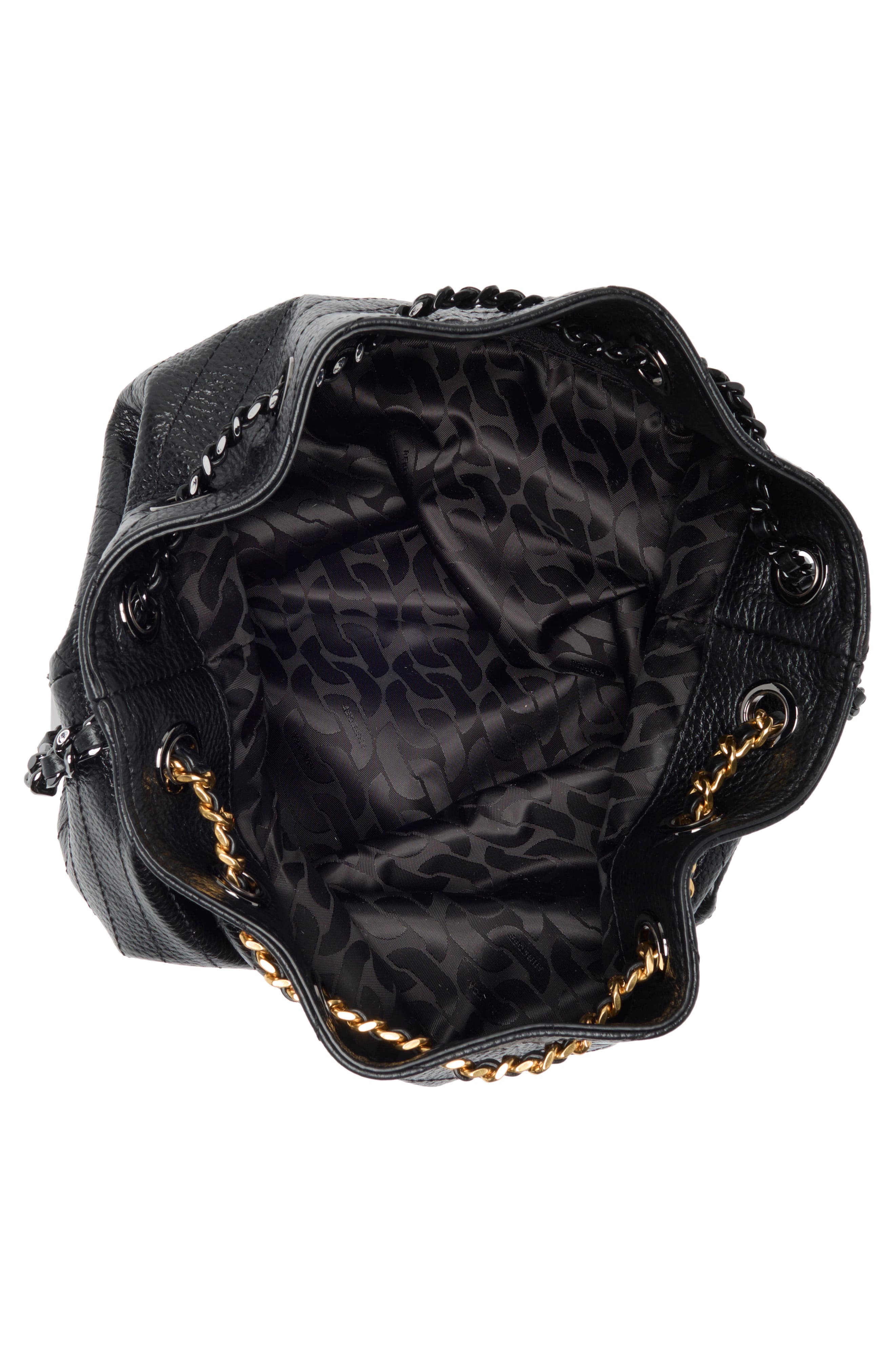 Rebecca Minkoff Soft Textured Leather Bucket Bag, Alternate, color, 