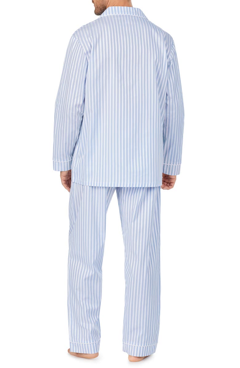 BedHead Pajamas Stripe Pajamas, Alternate, color, Blue 3D Stripe