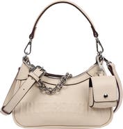 True Religion Punto Logo Zip Shoulder Bag