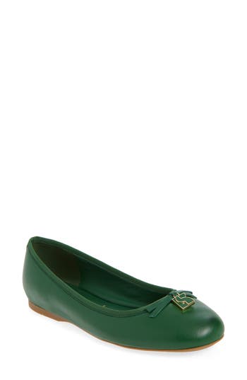 Kate Spade New York Dakota Charm Ballet Flat In Green