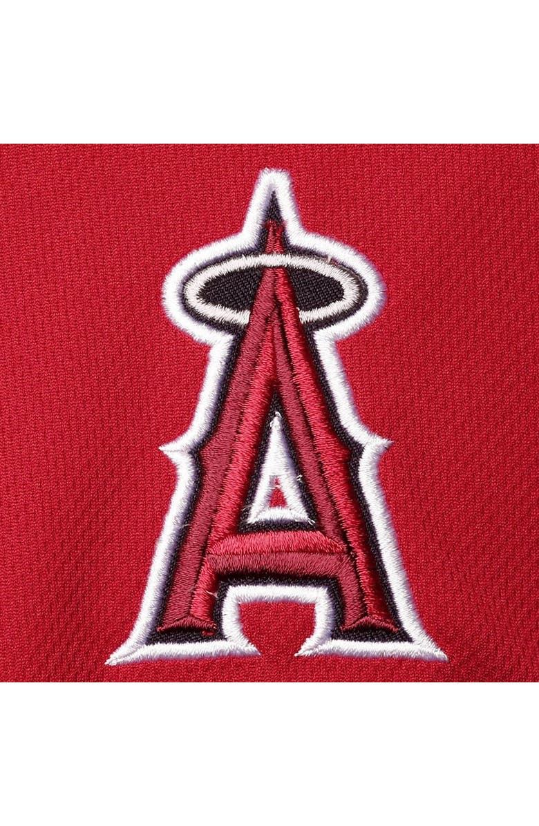 PROFILE Men's Red Los Angeles Angels Big & Tall Mesh Shorts, Alternate, color, Red