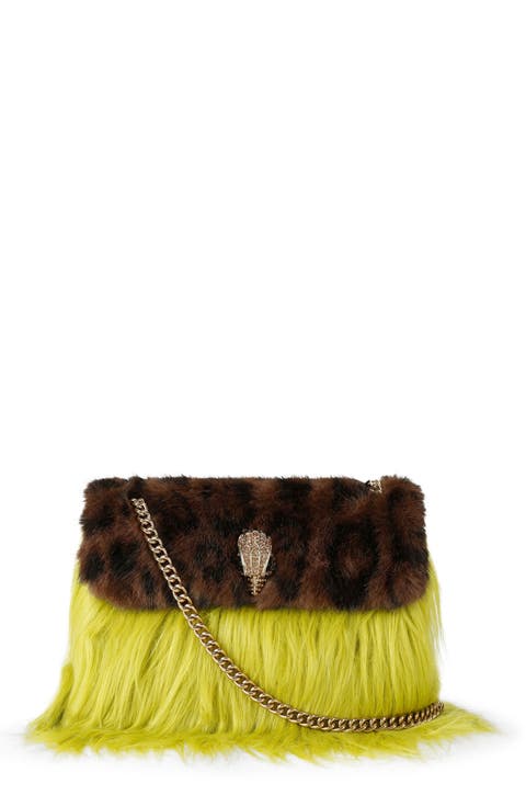Mini Kensington Faux Fur Crossbody Bag