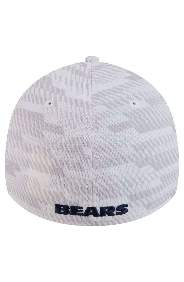 New Era Men's New Era  White Chicago Bears Gameday Graded 39THIRTY Flex Hat, Alternate, color, 