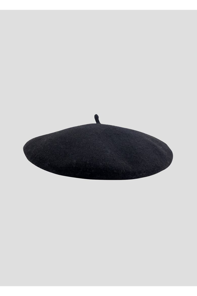 Classic Beret, Main, color, Black