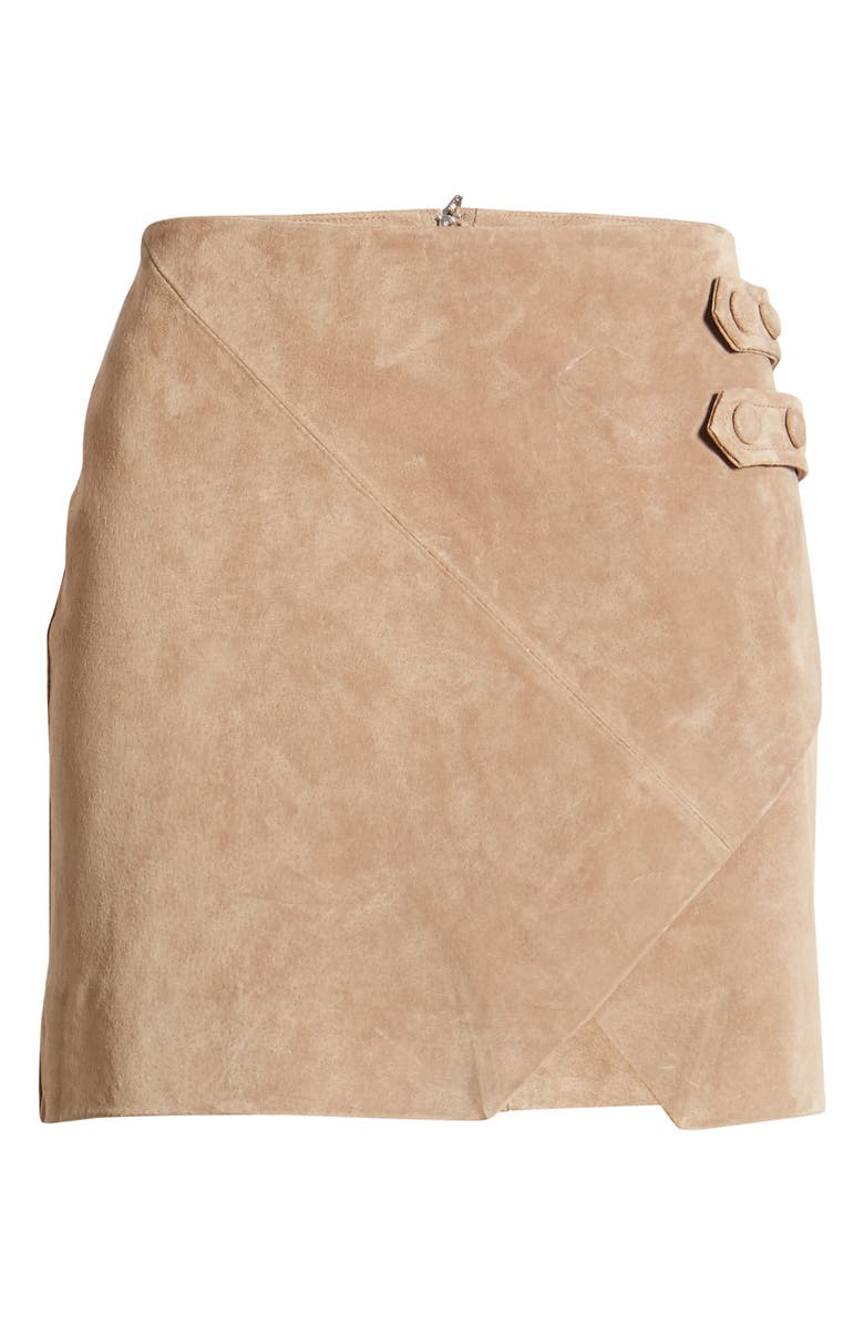 BLANKNYC Suede Miniskirt, Alternate, color,