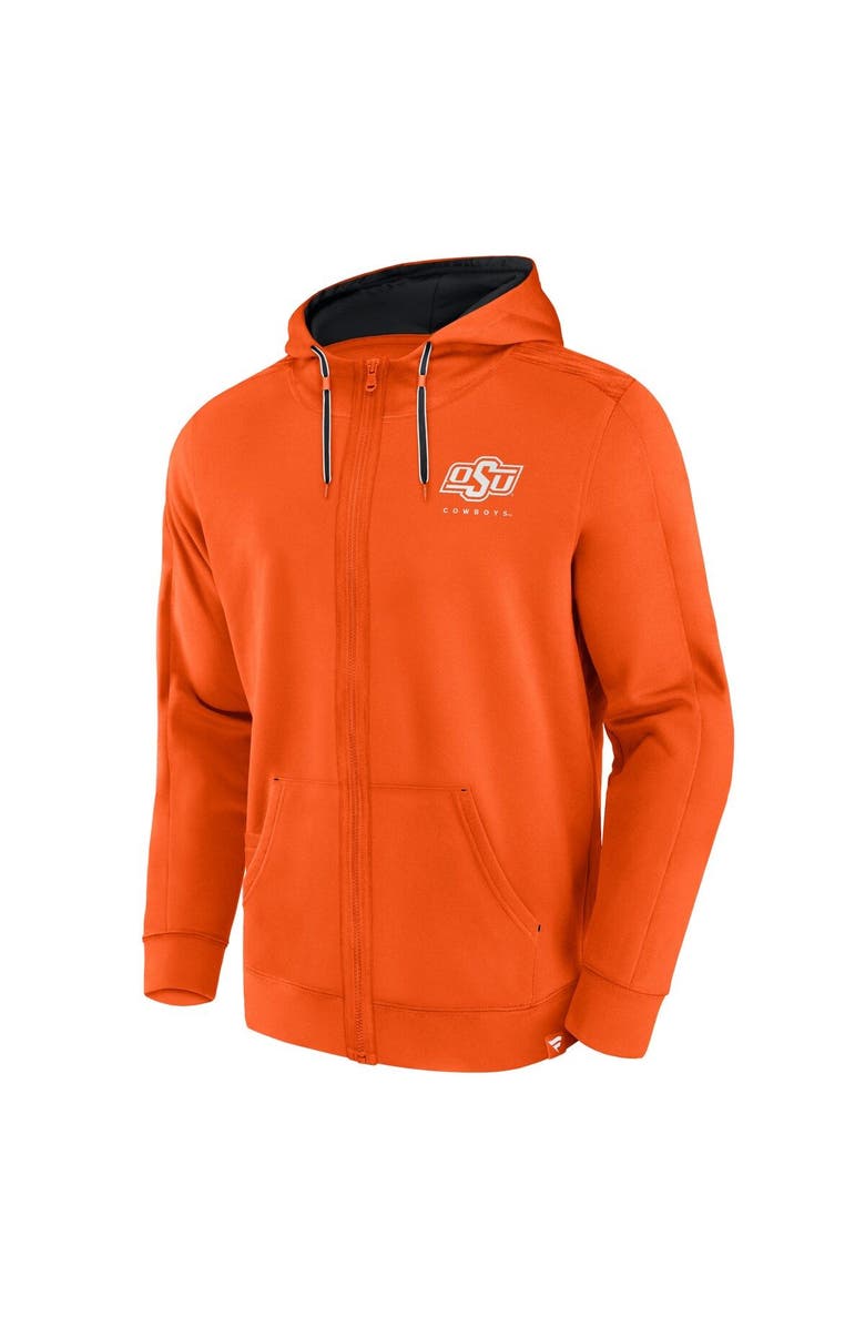 FANATICS Men's Fanatics Branded Orange Oklahoma State Cowboys Power Index Full-Zip Hoodie, Alternate, color, Orange