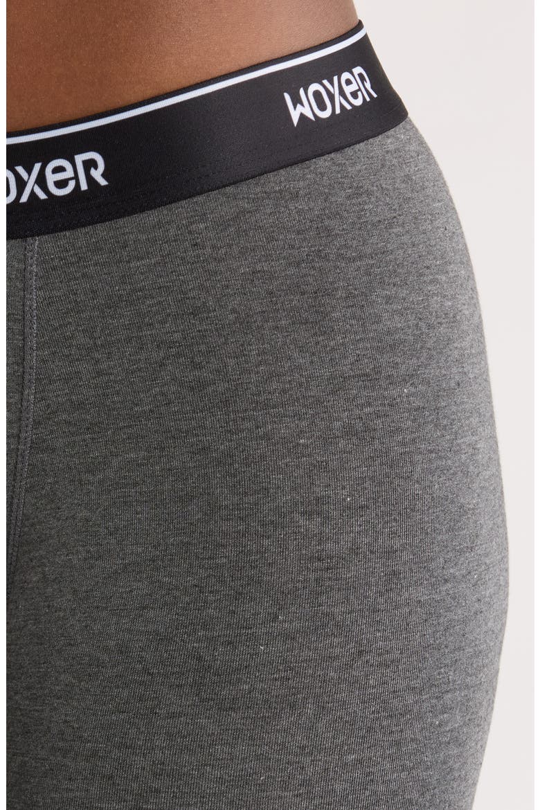 Biker Ultra-Soft 9-Inch Boxer Briefs, Alternate, color, CHARCOAL HEATHER 2.0