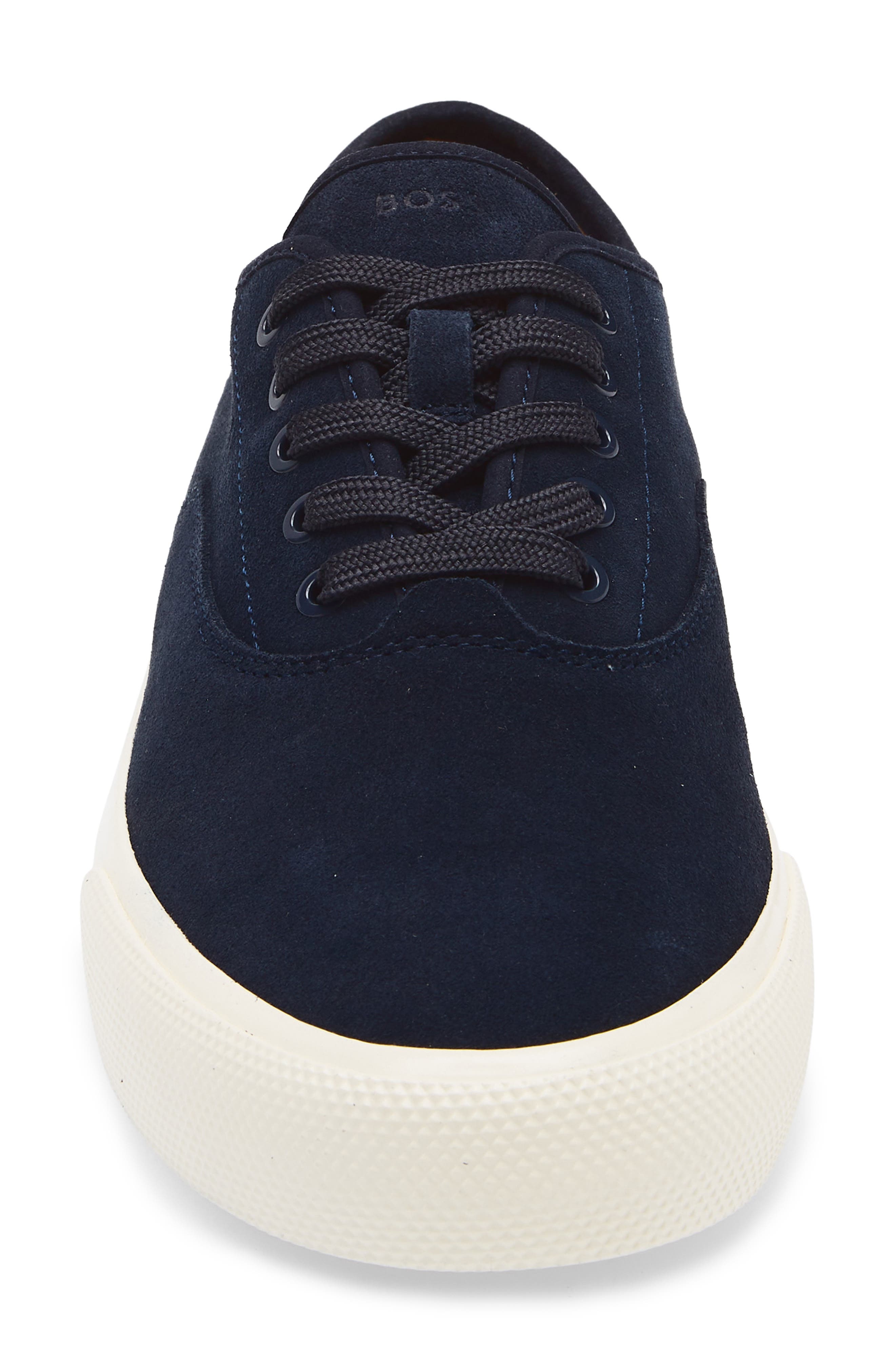 BOSS Aiden Tennis Sneaker, Alternate, color, Dark Blue