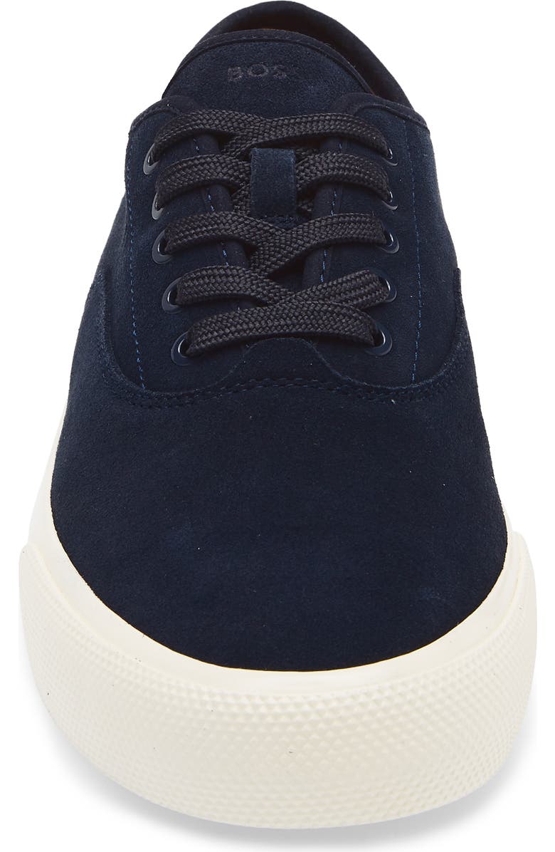 BOSS Aiden Tennis Sneaker, Alternate, color, Dark Blue
