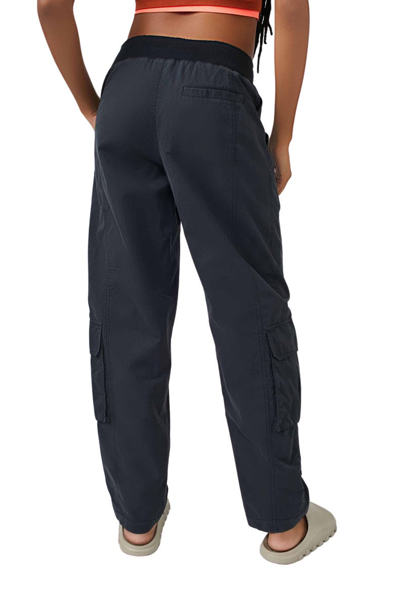 FP Movement Mesmerize Me Cargo Pants, Alternate, color, BLACK