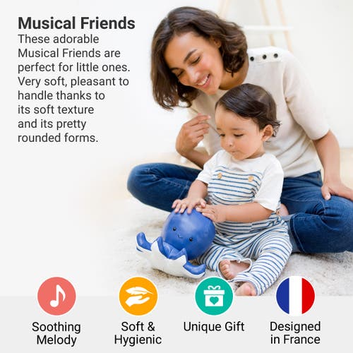 Little Big Friends Musical Animals In Blue
