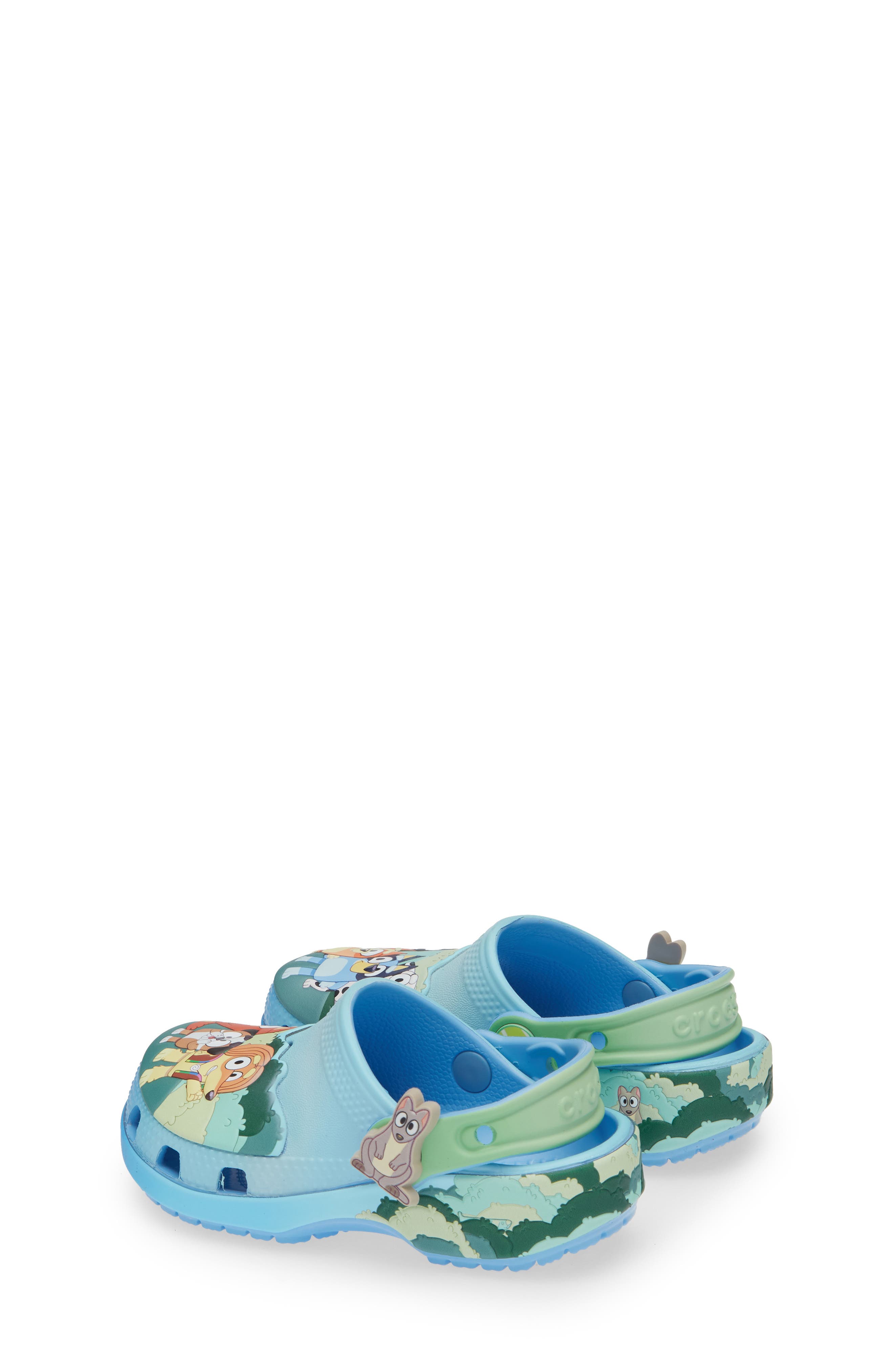 CROCS Kids' Bluey Classic Clog, Alternate, color, Blue Multi