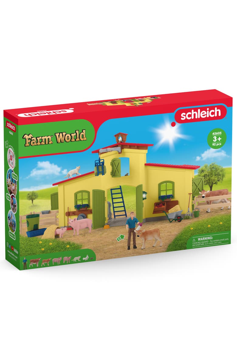 Farm World Large Farm 92 Piece Playset, Alternate, color, Multicolored
