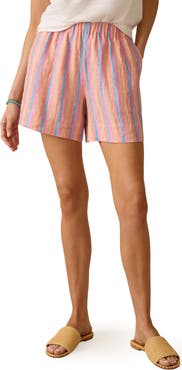 Faherty Laguna Bayview Linen Shorts