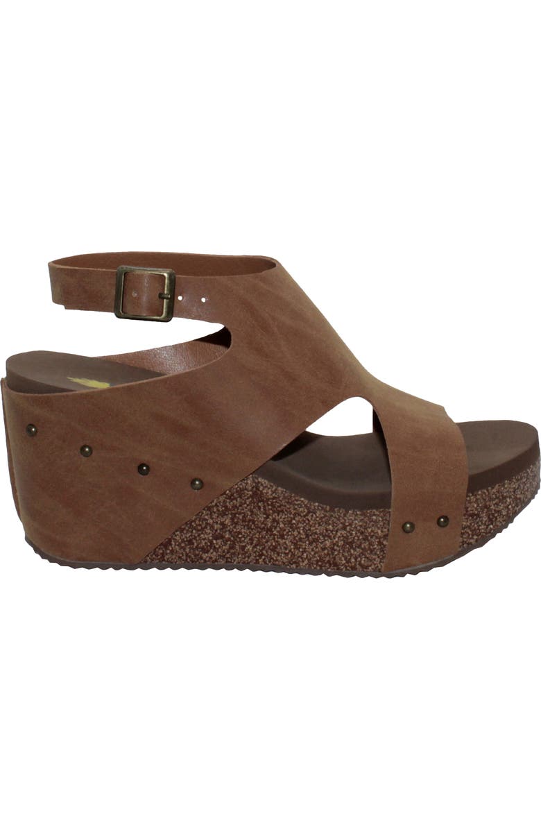 Volatile Poolside Water Resistant Wedge Platform Sandal, Alternate, color,