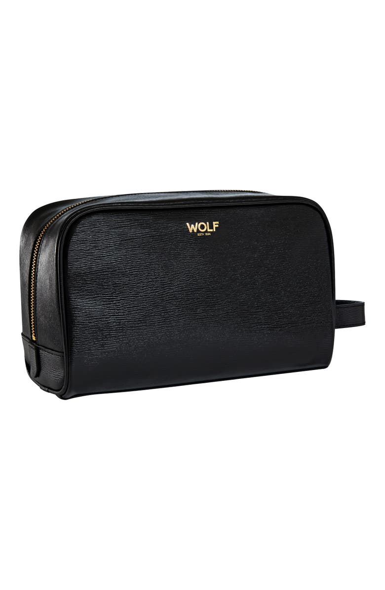 WOLF W Washbag, Alternate, color, Black