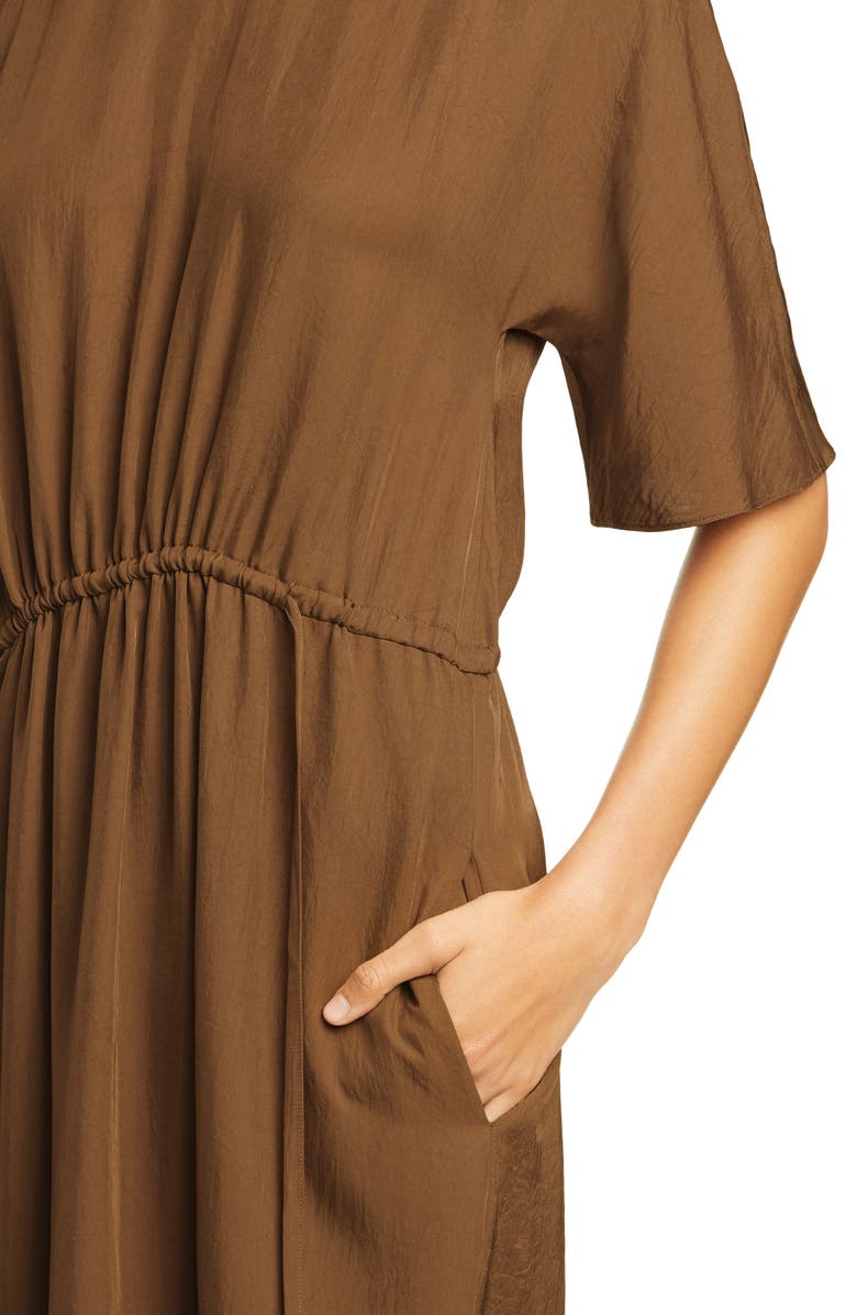 Vince Short Sleeve T-Shirt Dress, Alternate, color, 