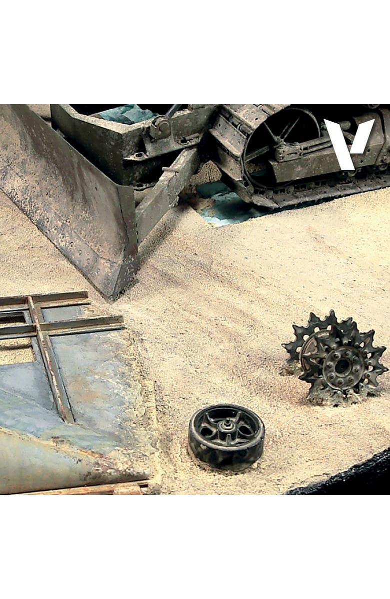 Vallejo Paints Desert Sand Texture Acrylic, 6.79 oz, Alternate, color, Multicolored