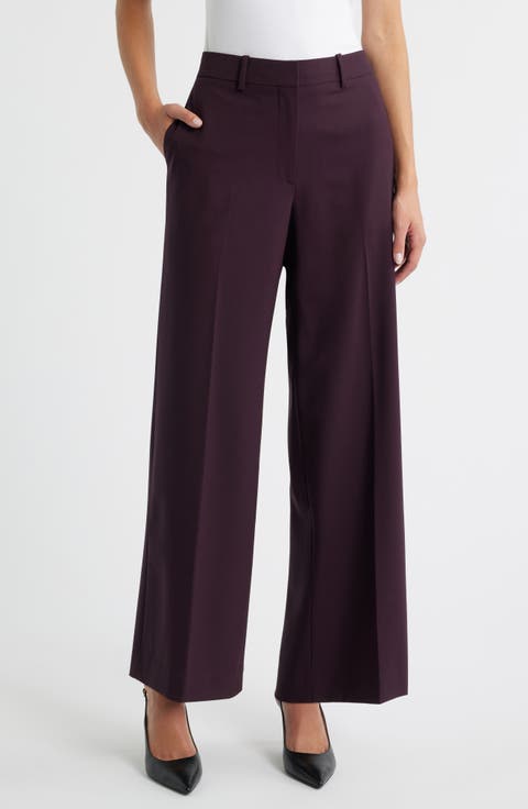 Women's Wool Blend High-Waisted Pants & Leggings