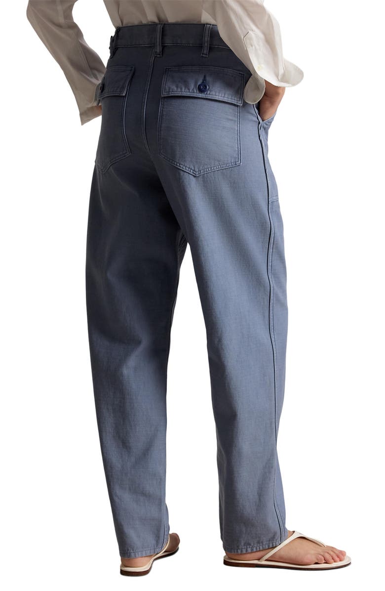 Polo Ralph Lauren The Ricky Straight Leg Pants, Alternate, color, French Workwear Blue