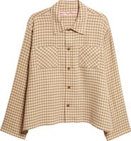 STOCKHOLM SURFBOARD CLUB Club Check Cotton Blend Overshirt