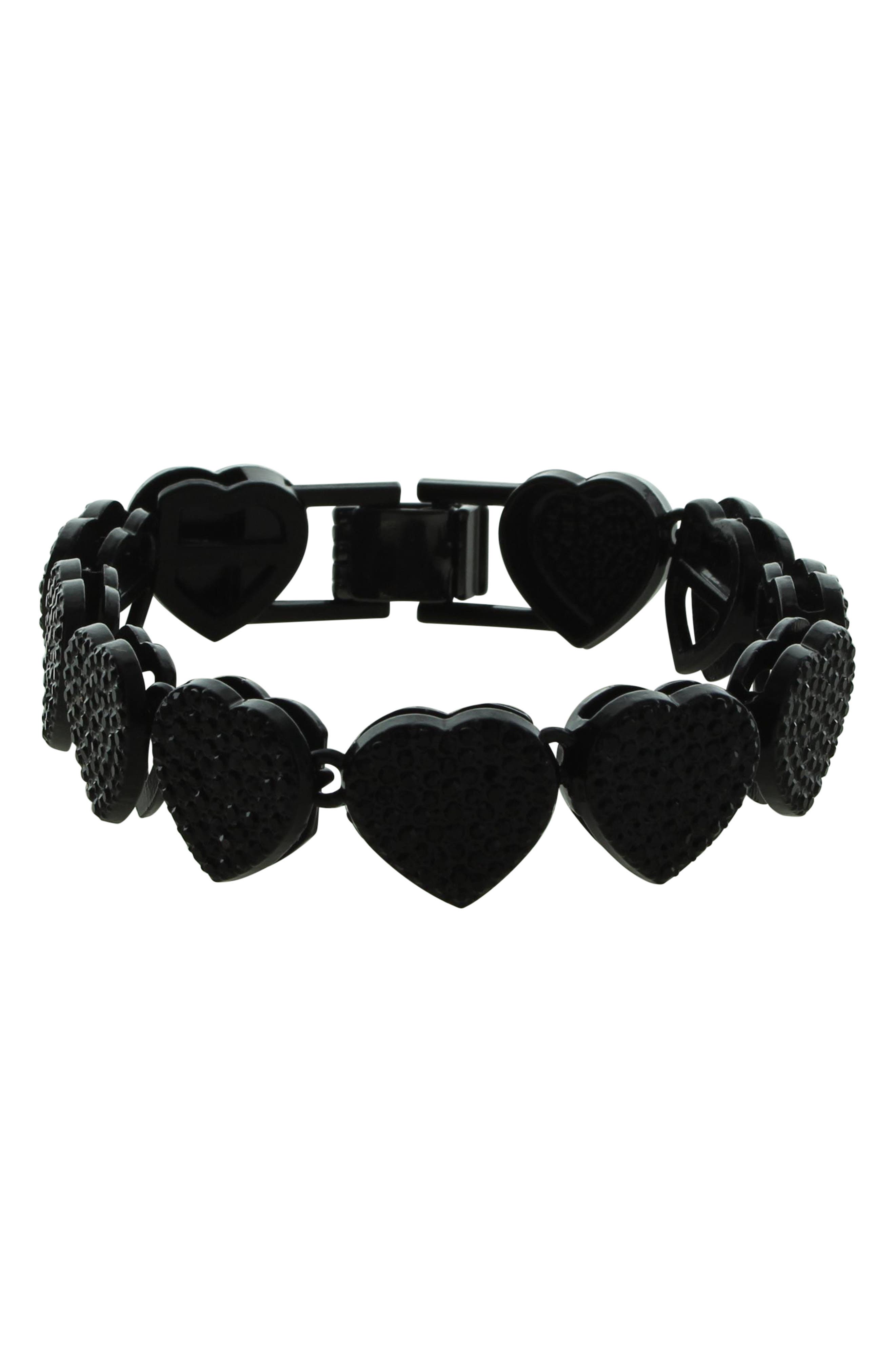 OLIVIA WELLES Icy Heart Bracelet