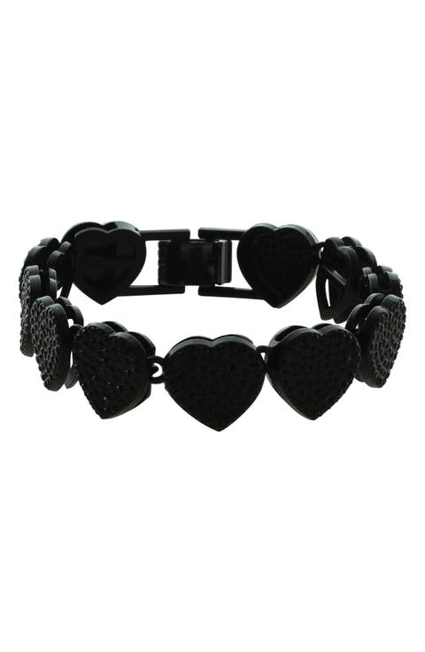 Icy Heart Bracelet