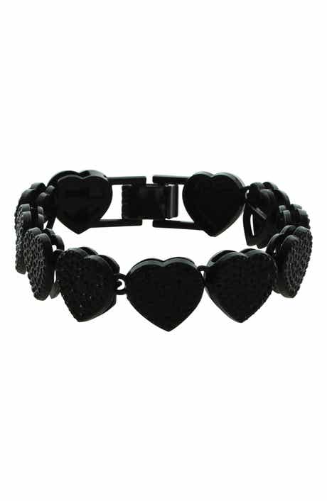 OLIVIA WELLES Icy Heart Bracelet