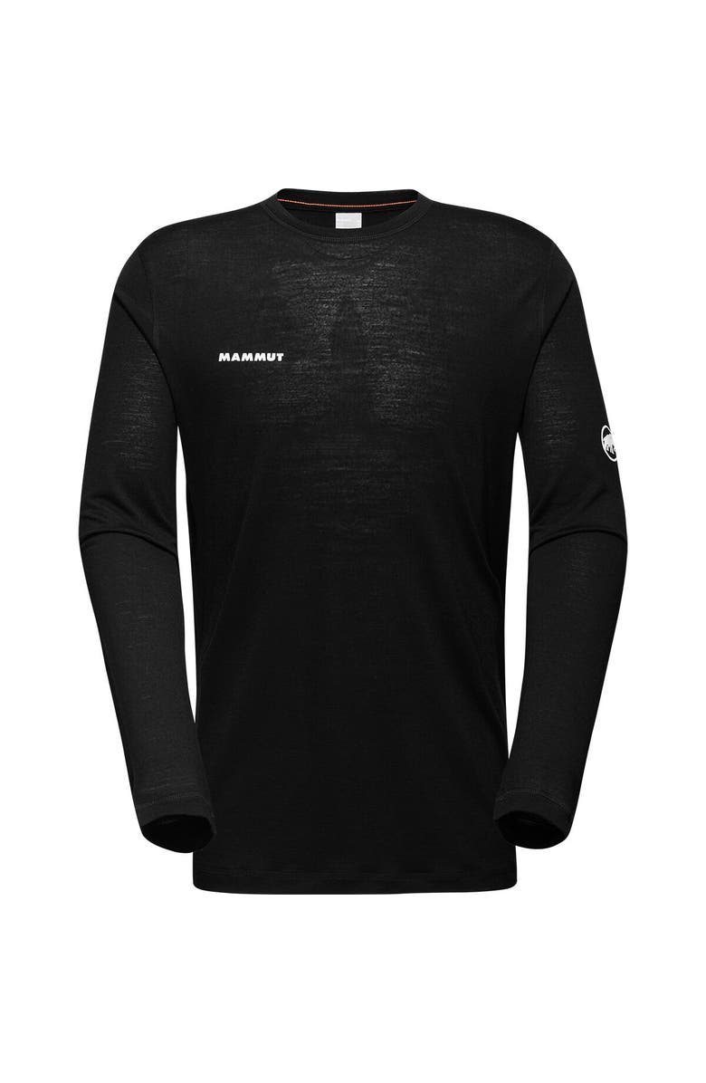 Mammut Tree Wool Fl Long-Sleeve Shirt - Men's, Alternate, color, Black