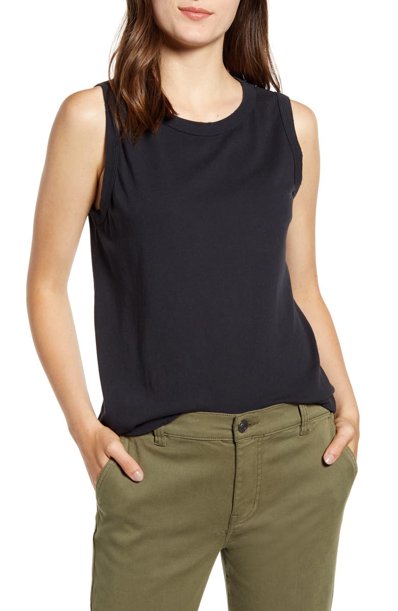 Current/Elliott The Muscle Tank Top, Main, color,