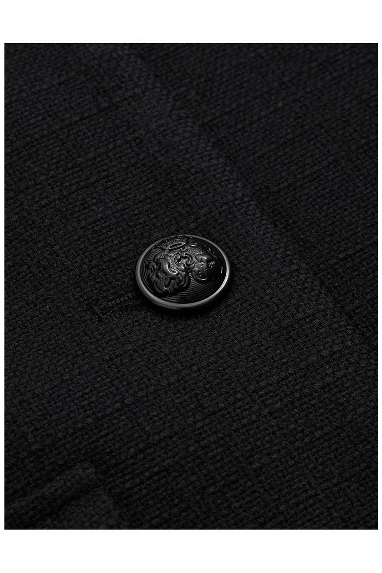 Nola Textured Wool Jacket, Alternate, color, BLACK