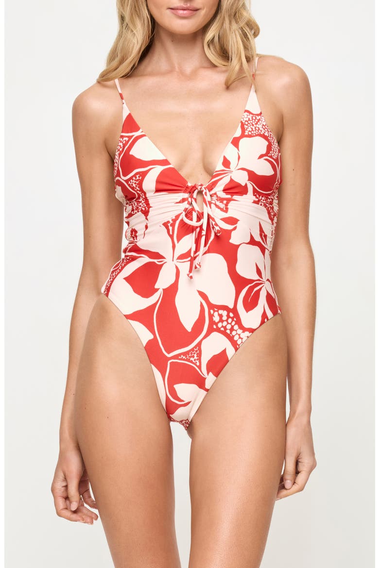 Piper Classic Keyhole One-Piece Swimsuit video