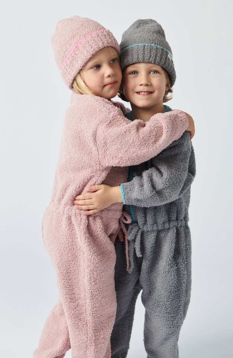 7 A.M. Enfant Kids' Fuzzy Beanie, Alternate, color, Gris