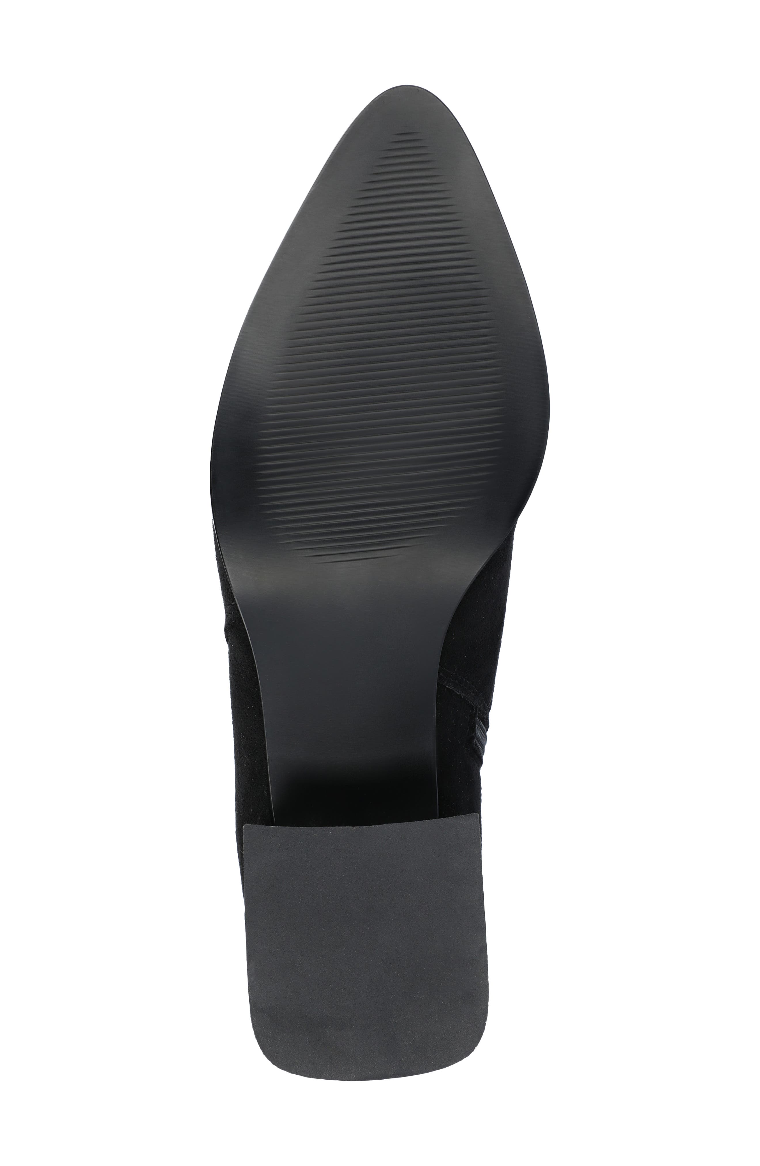 Estelle Bootie, Alternate, color, BLACK SUEDE