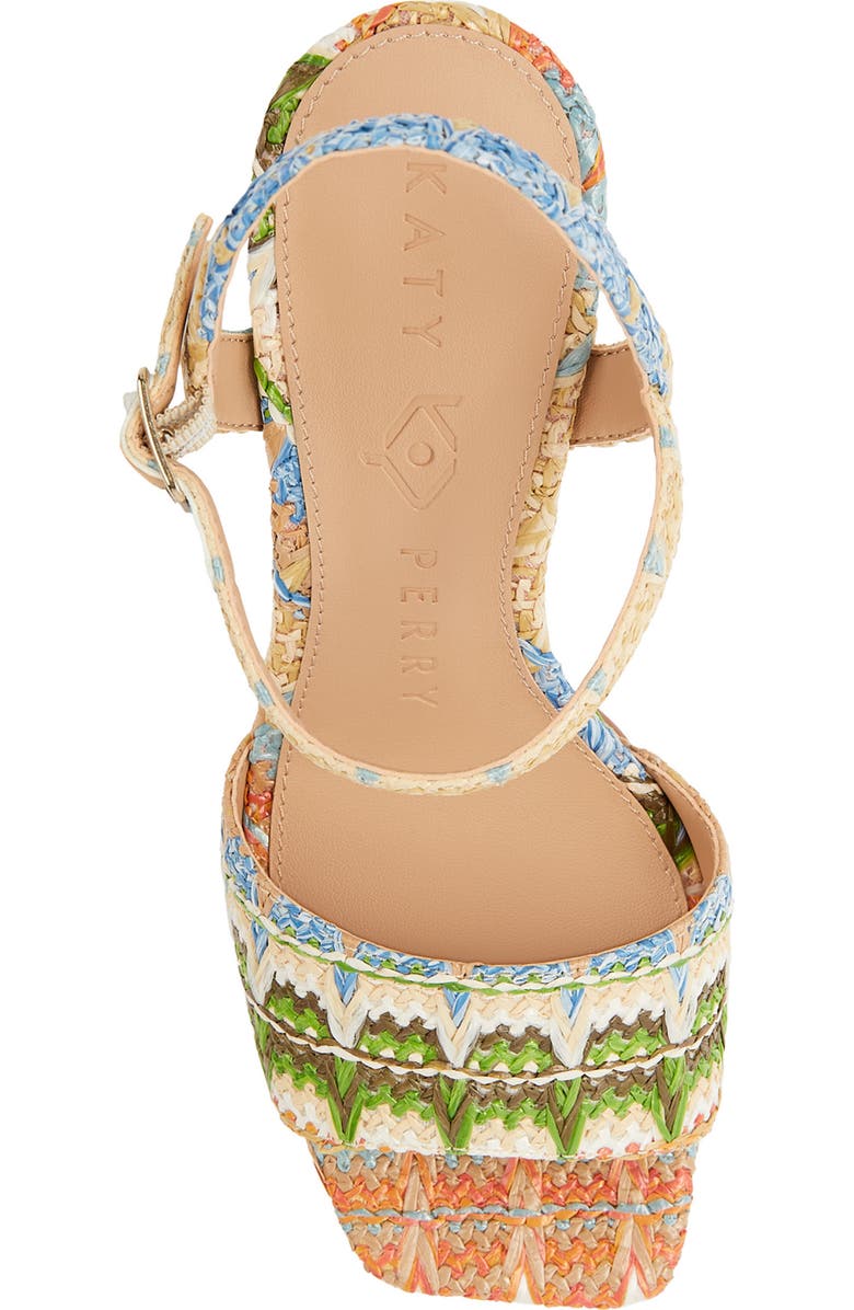 Katy Perry Woven Platform Sandal, Alternate, color,