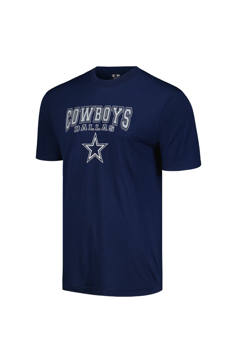 CONCEPTS SPORT Men's Concepts Sport  Navy Dallas Cowboys Arctic T-Shirt & Pants Sleep Set, Alternate, color, Navy