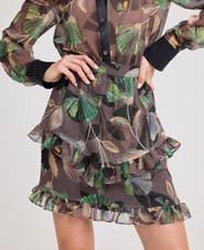Really Wild Clothing Nina Sheer Ruffle Skirt
