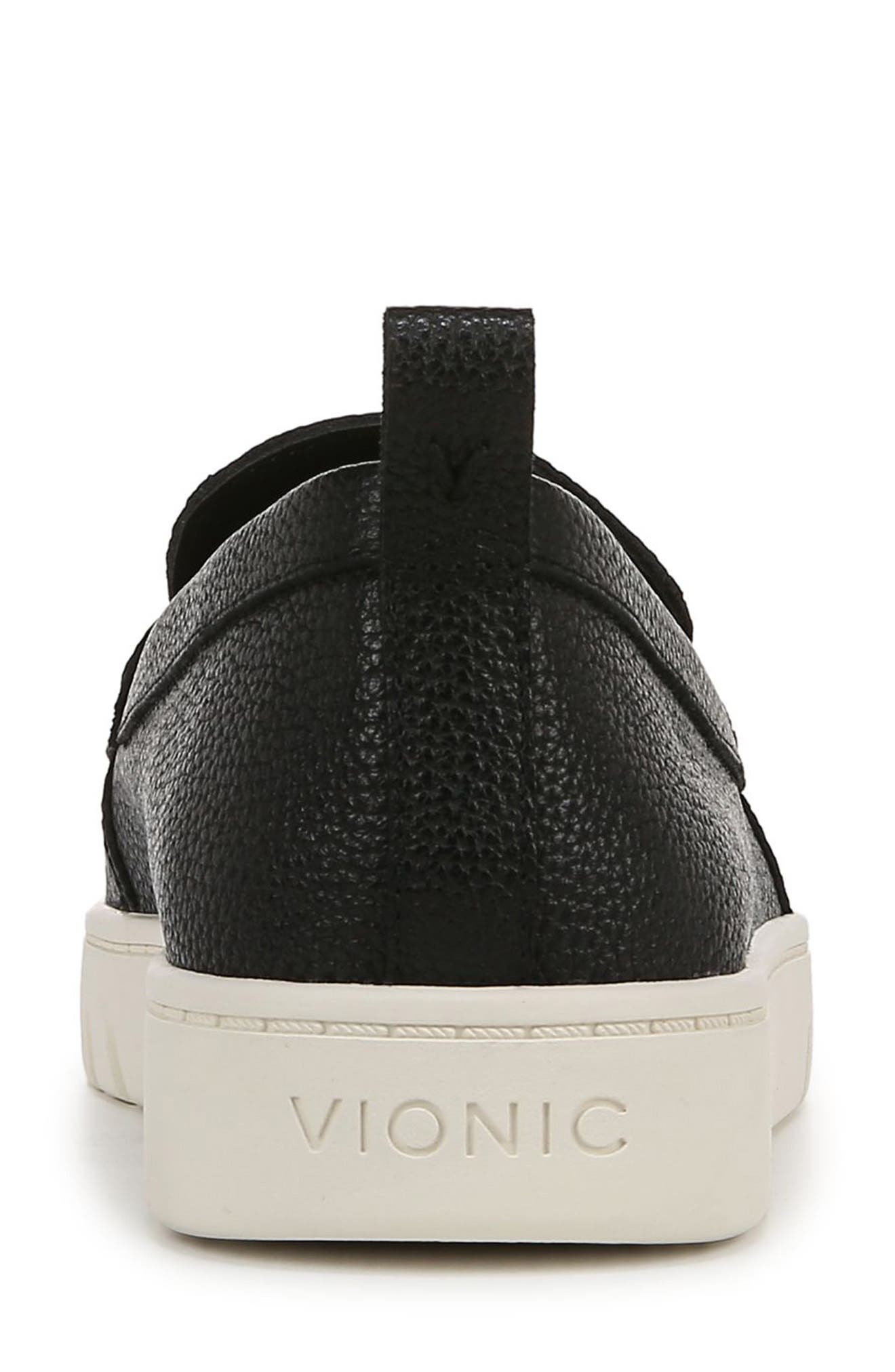Vionic Chantel Penny Loafer Slip-On Sneaker, Alternate, color, Black